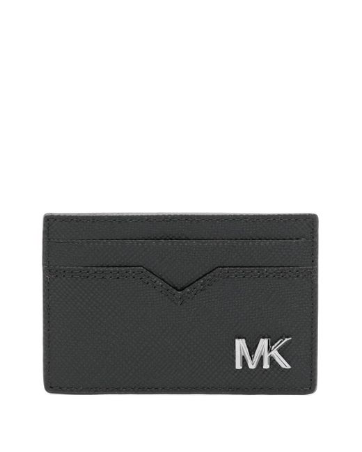メンズ Michael Kors Edison サフィアーノ カードケース Black