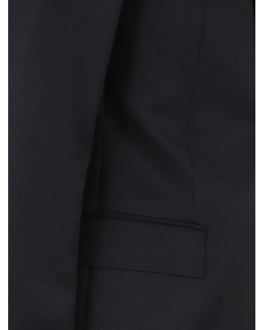Zegna Black Single-Breasted Suit for men