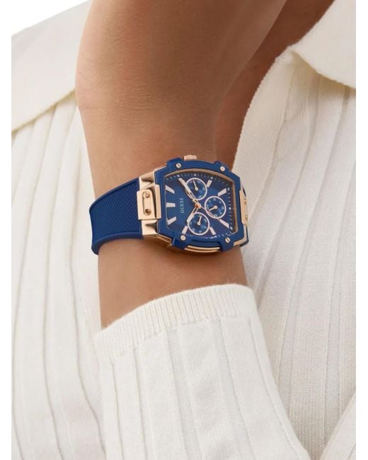 Guess Blue Chronograph Quartz 38Mm Watch