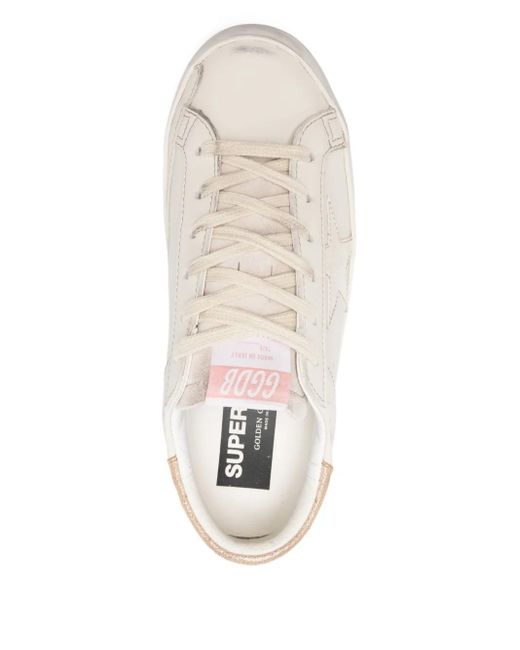 Golden Goose Deluxe Brand White Baskets Super Star