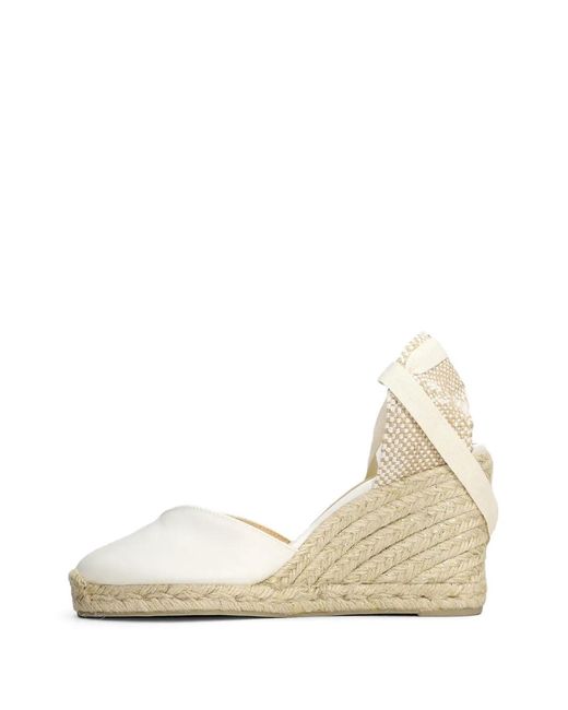 Castaner Natural Wedge Espadrilles