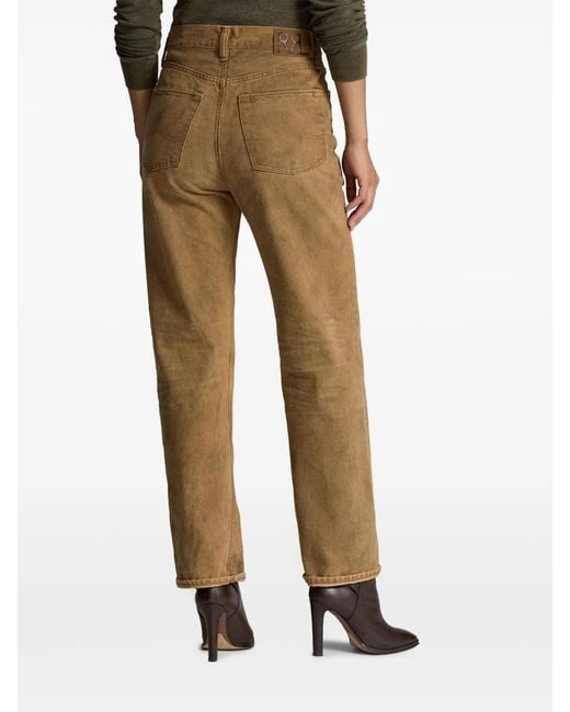 RRL High Boy Broek in het Brown