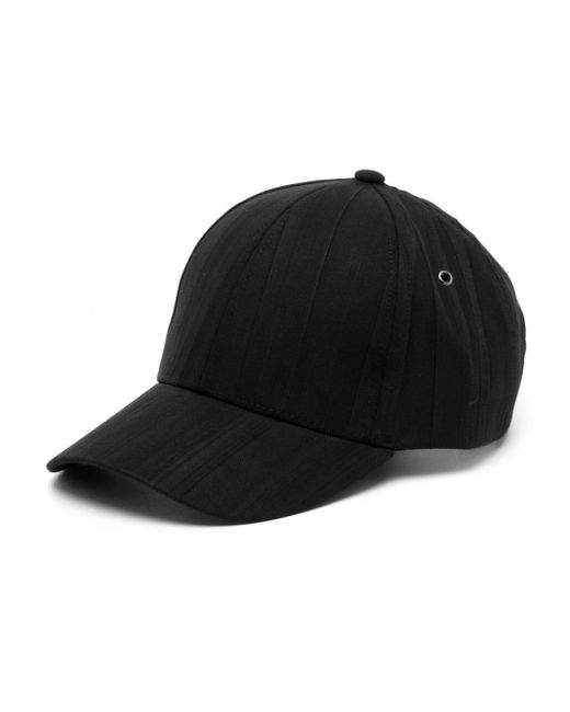 Cappello da baseball Shadow Stripe di Paul Smith in Black da Uomo