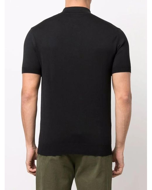 Polo Pima Baracuta pour homme en coloris Black