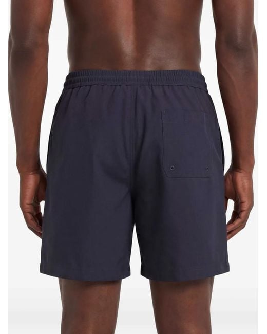 Carhartt Blue Chase Drawstring-Fastening Swim Shorts for men