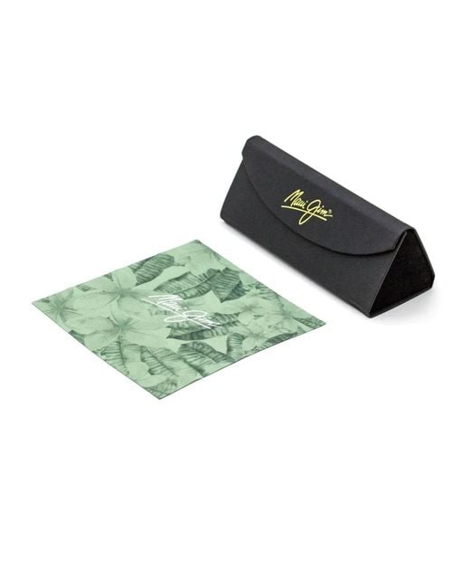 Maui Jim Black Square-Frame Glasses