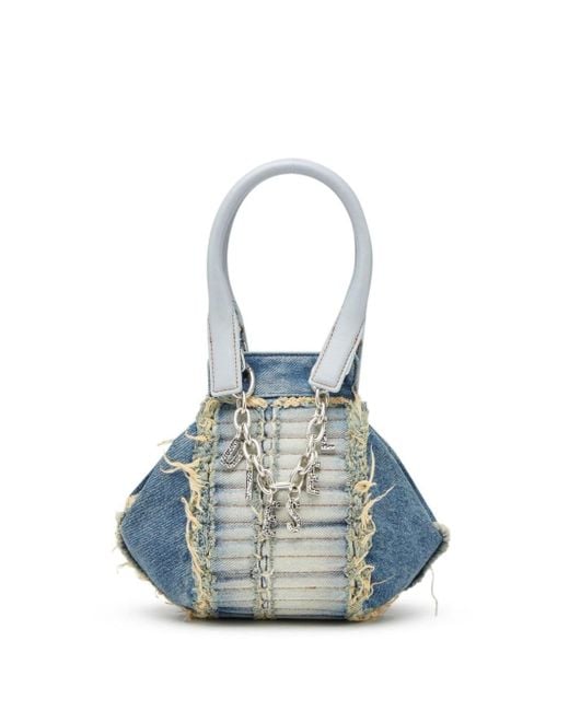 DIESEL Denim Shoulder Bag in Blue Lyst