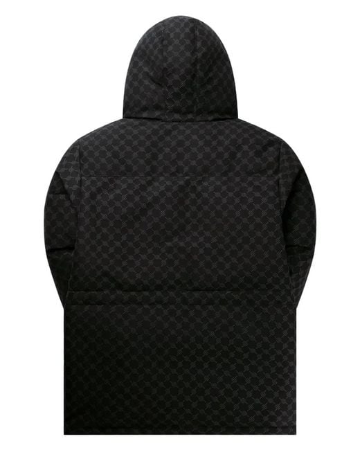 Chaqueta con monograma y capucha Daily Paper de hombre de color Black