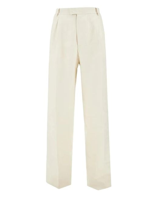 Pantalones de lino C.9.3 de hombre de color White