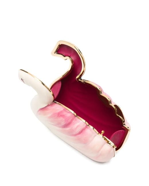 Chloé Pink Tropicus Swan-Shaped Crossbody Bag