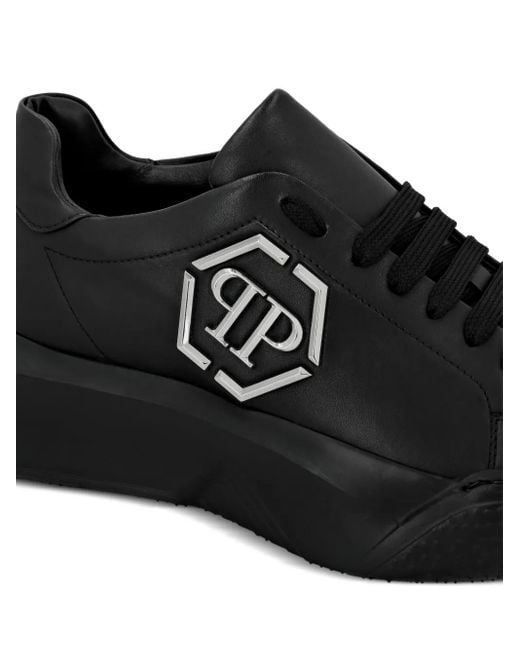 Philipp Plein Black Godzilla Runner Sneakers