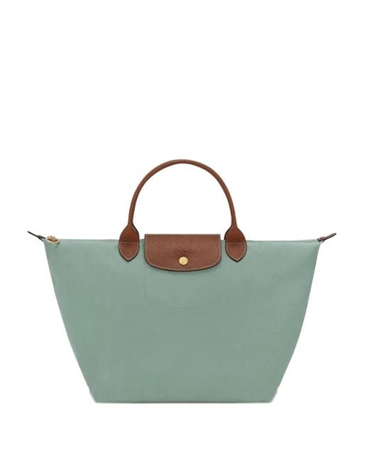 Longchamp Blue Medium Le Pliage Original Tote Bag