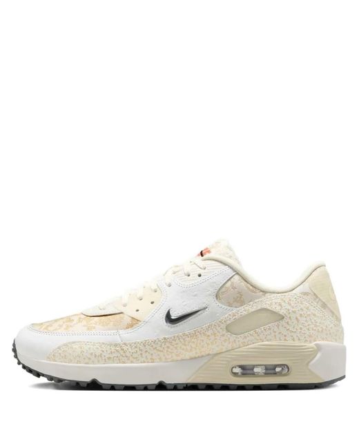 Nike White Air Max 90 Golf Sneakers for men