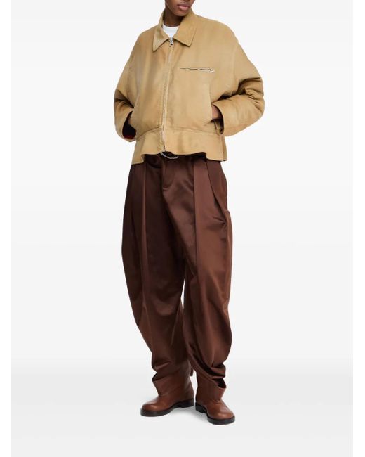 J.W. Anderson Natural Flared-Hem Jacket