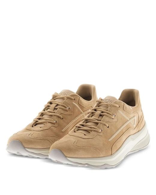 Herno Natural Suede Sneakers