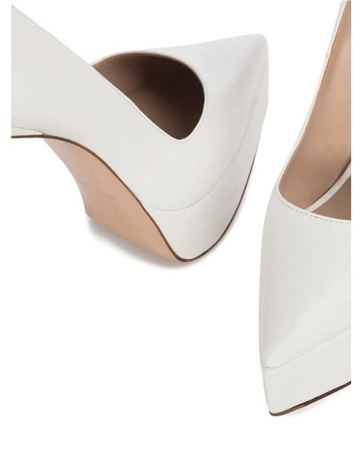 Le Silla White 120Mm Uma Pumps