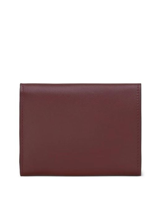 Longchamp Purple Épure Compact Zip Wallet
