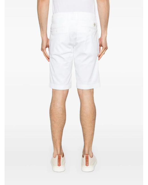 Jacob Cohen White Bob Shorts for men