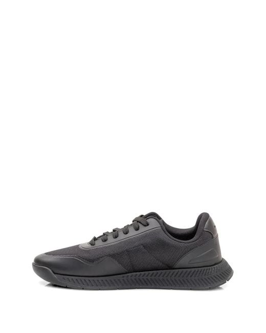Boss Black Baskets Ttnm En Résille À Bords Lisses for men