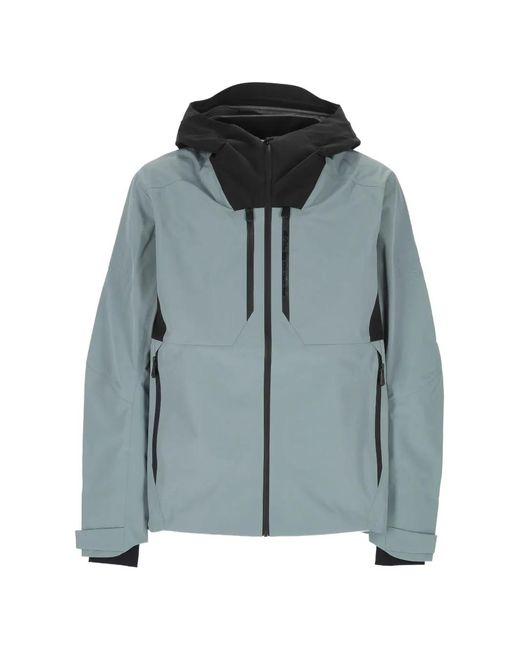 Sail Racing Blue Ocean Hood Panelled Jacket for men