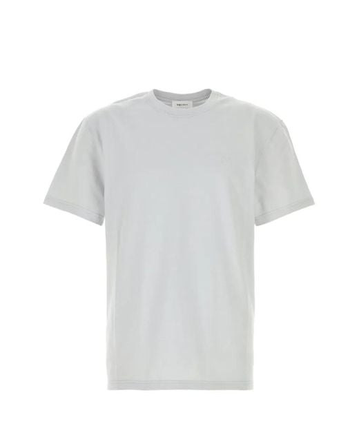McQueen White T-Shirt Jersey Regular Fit/C-Neck Embossed Cotton for men