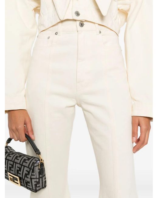 Viktor & Rolf White Jean Évasé