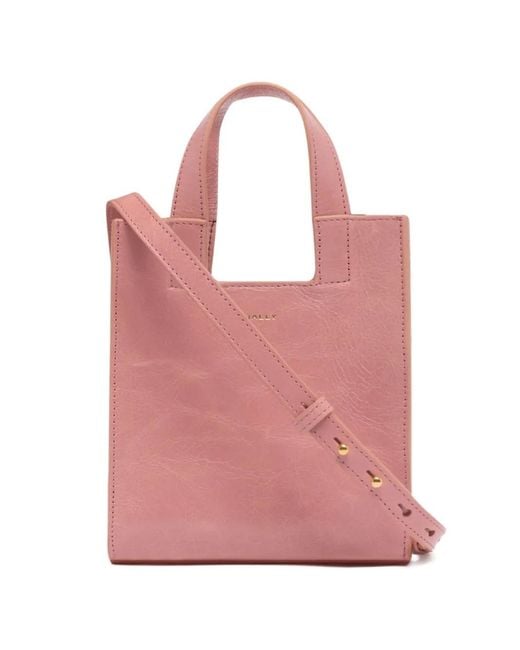 Borsa Tote Easy Piccola di Bally in Pink