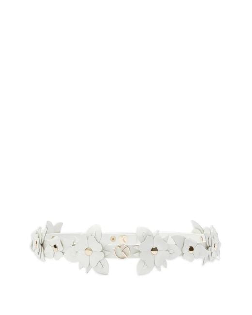 Saiid Kobeisy White Ortica Belt