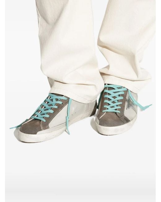 Golden Goose Deluxe Brand Multicolor "Super Star" Leather Upper Suede Toe Tongue And Heel Laminated Star Sneakers for men