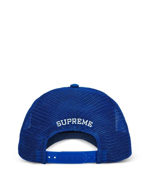 Supreme Blue The Misfits Mesh-Back Baseball Cap for men