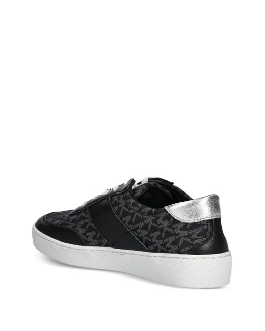MICHAEL Michael Kors Black Monogram Sneakers