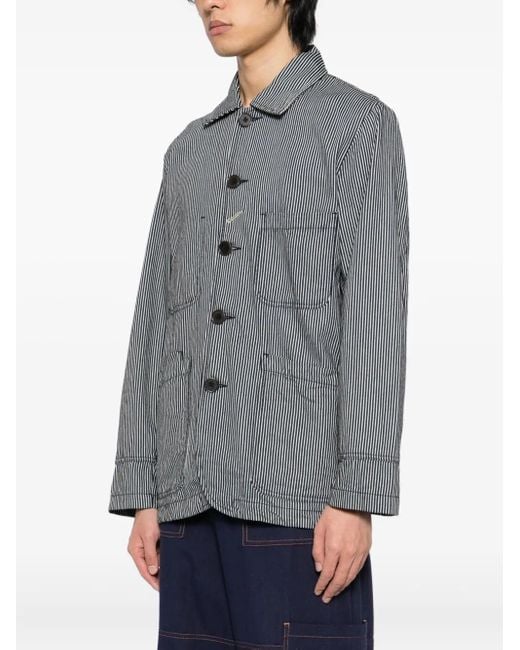 Universal Works Gray Bakers Jacket for men