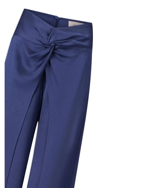 Silvia Tcherassi Blue Canturipe Trousers