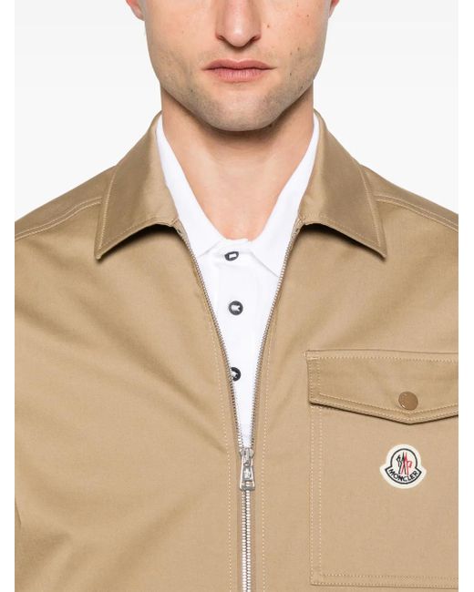 メンズ Moncler ギャバジン ジャケット Natural