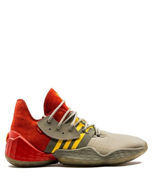 Adidas Red Harden Vol 4 Sneakers