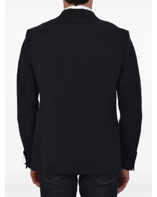Tonello Blue Single-Breasted Blazer for men