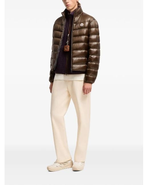 Moncler Brown Sergesta Packable Short Down Jacket for men