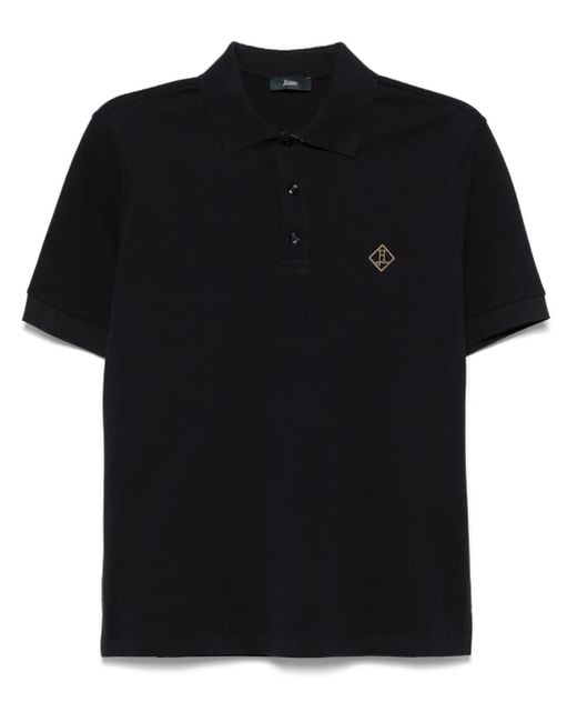 La Polo di Herno in Black da Uomo