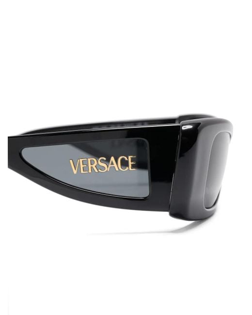 Versace Gray Classic Top Sunglasses