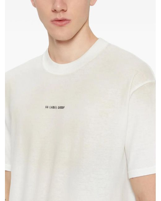 44 Label Group White Jersey T-Shirt