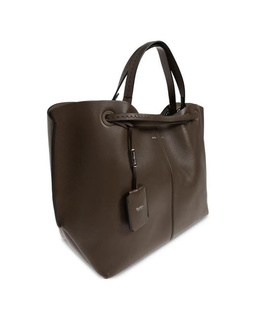 Borsa Shopper di Max Mara in Brown