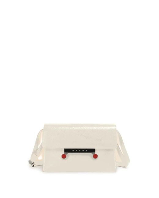 Borsa A Tracolla Envelope Piccola di Marni in Natural
