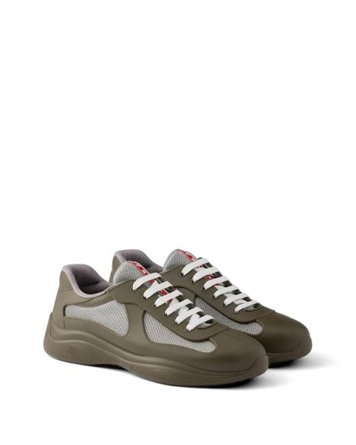 Prada Multicolor Baskets America's Cup Soft for men