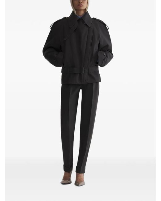 Mugler Black Round Jacket