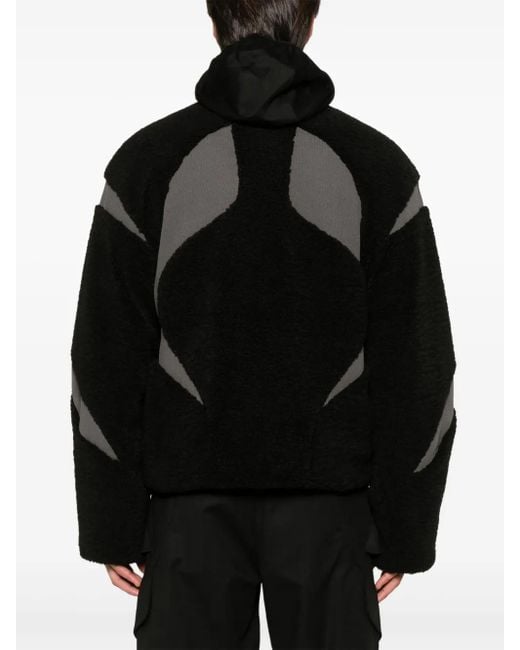 HELIOT EMIL Black Custos Jacket for men