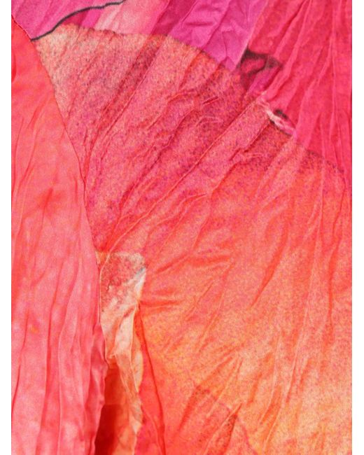 Roberto Cavalli Pink Garden Rose-Print Shirt