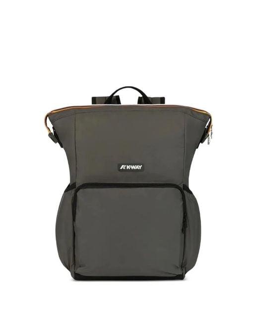 K-Way Black Maizy Backpack
