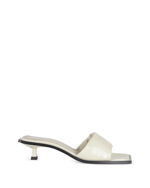 Alohas White Twisted Sandals