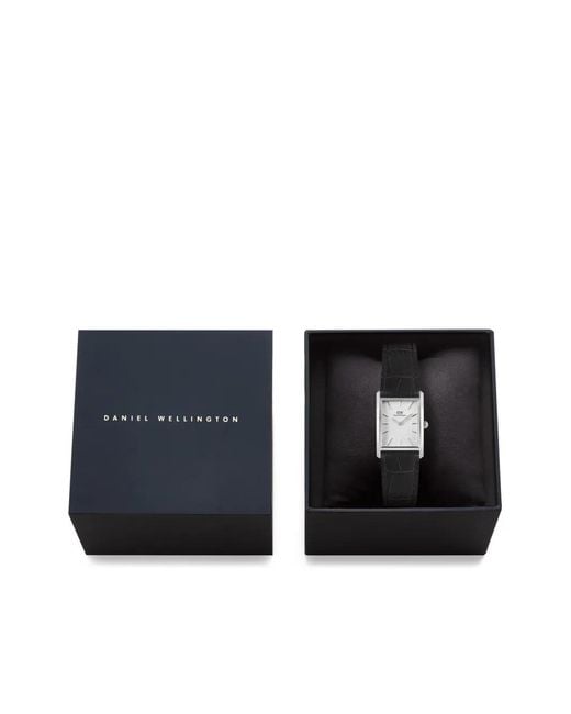 Daniel Wellington White Bound Crocodile-Effect 32Mm Watch