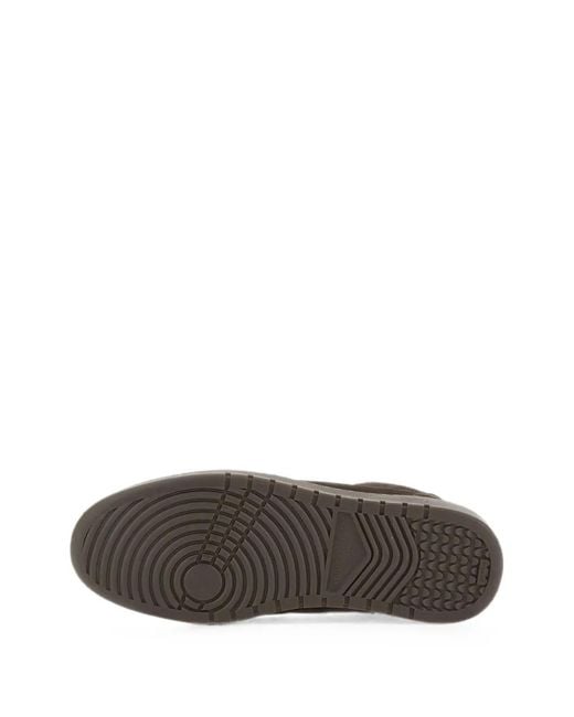 PIUMESTUDIO Brown Suede Sneakers for men